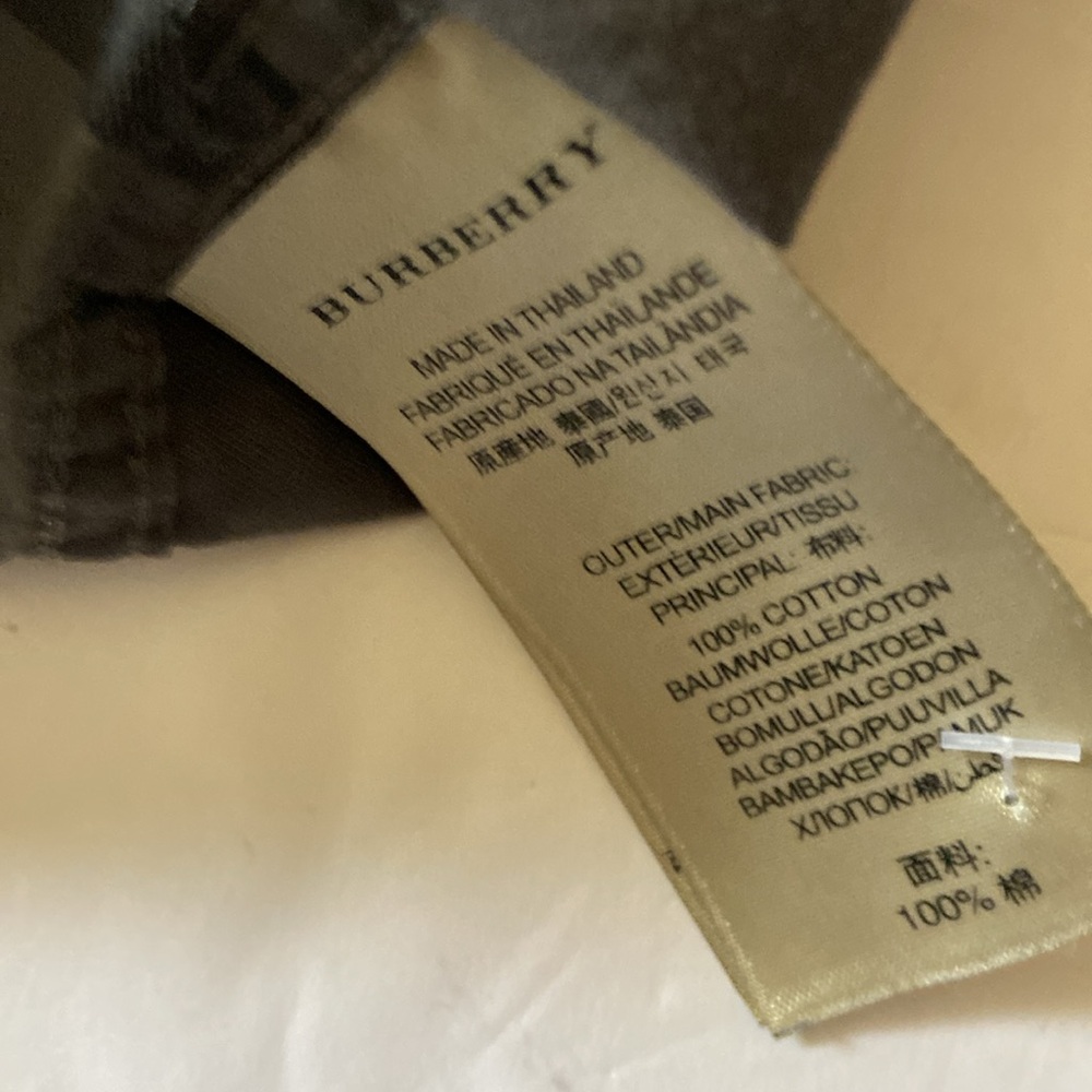 Burberry Brit Gray Casual Button Down Shirt with Bold Plaid - Picture 7 of 9